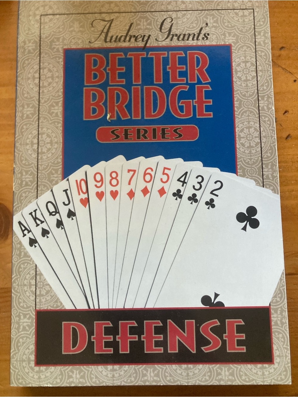 Better Bridge Series: Defense - Card Game Guide (Beige, Blue, Red)